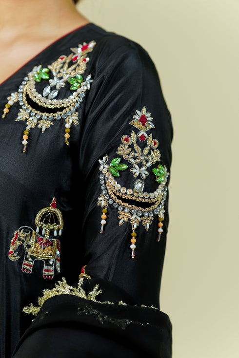Embroidered Punjabi Suit