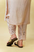 Organic Impearl Pure Linen Kurta Set, Pale Pink