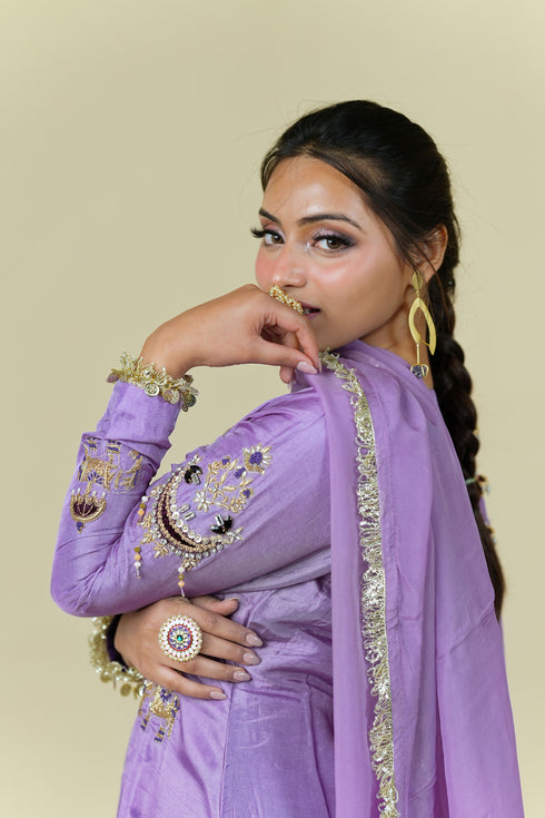 Embroidered Punjabi Suit