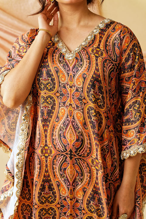 Persian Scalped Kaftaan