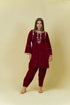 Kashmiri Kali Kurta Set