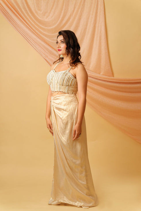 Pearl Drop Drape Set