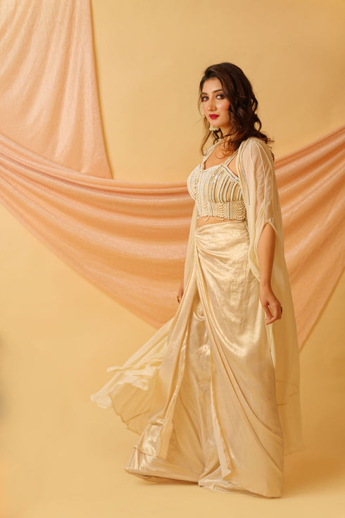 Pearl Drop Drape Set