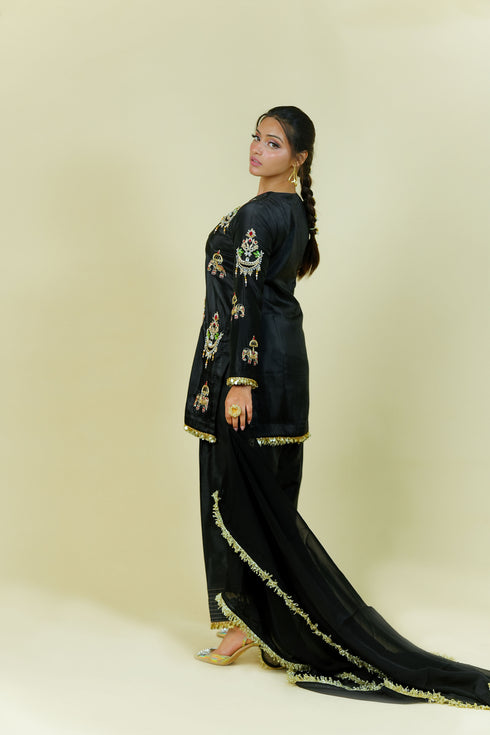 Embroidered Punjabi Suit