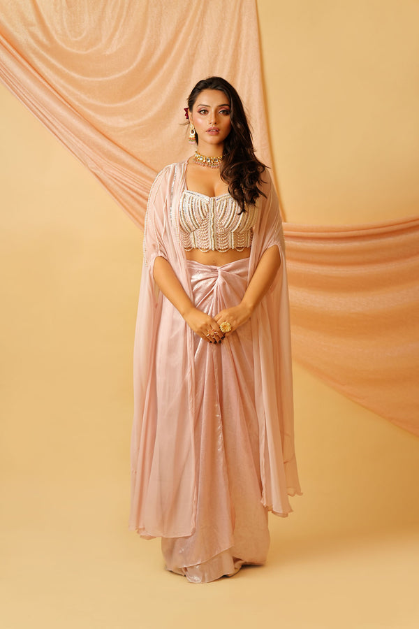 Pearl Drop Drape Set