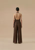 Sequined Halter Wrap Top and Trouser Set