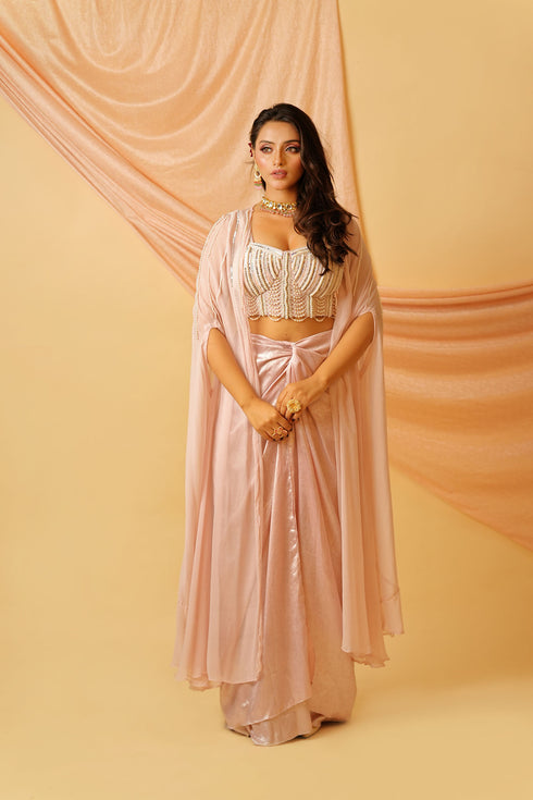 Pearl Drop Drape Set