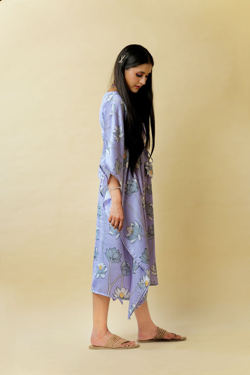 Lotus Lagoon Kaftaan, Purple
