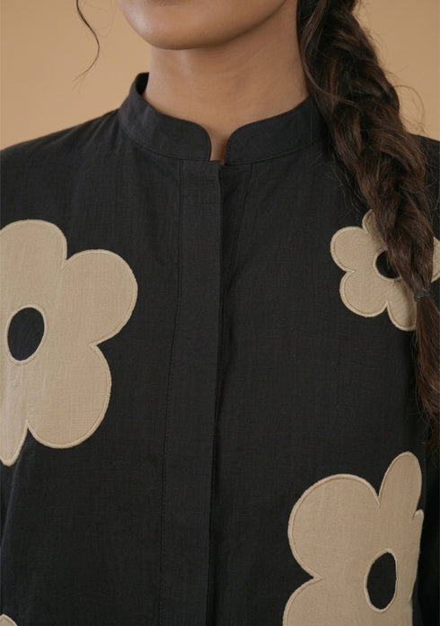 Daisy Motif Kurta Set