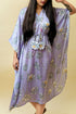 Lotus Lagoon Kaftaan, Purple
