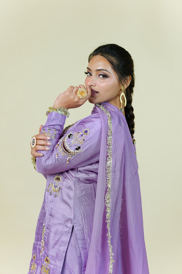 Embroidered Punjabi Suit