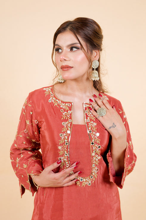 Dadim Bloom Kurta Set with Pants