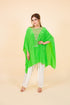 Drop Cut Drape Kaftan with Salwar, Green