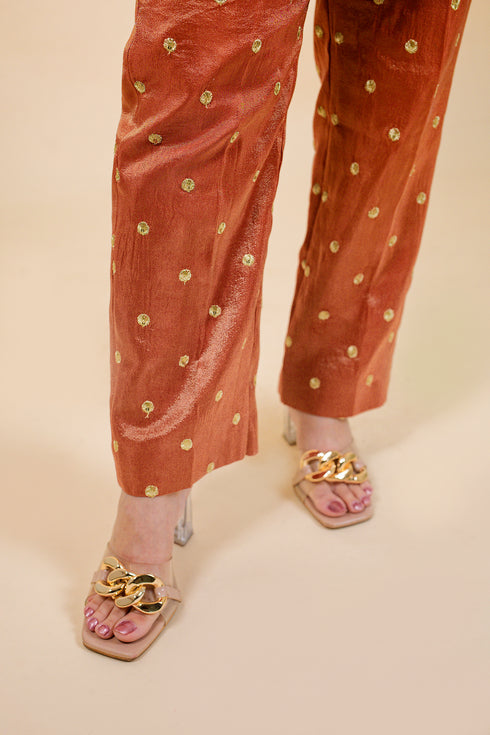 Gleam Winked Kurta Set with Pants
